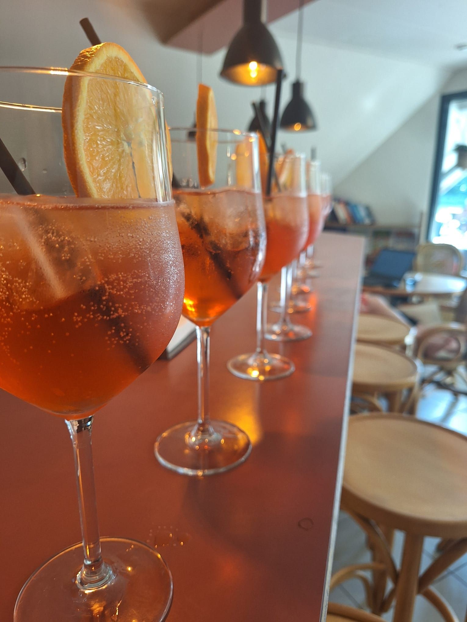 Aperol spritz camping hunze bulten drenthe